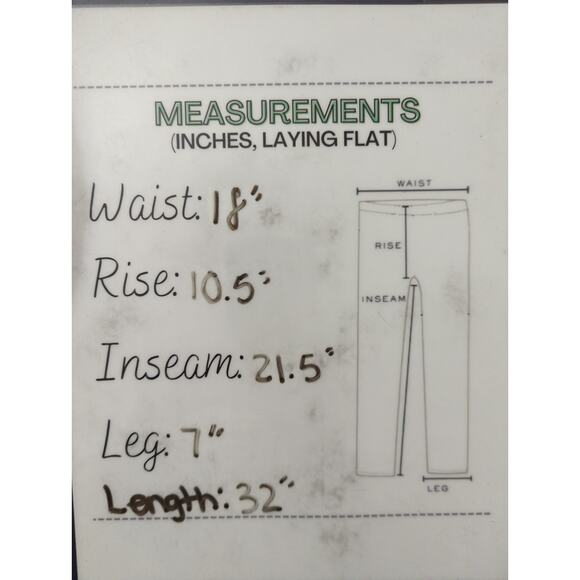 Chico's Navy Blue Slim Leg Cropped Pants Women's Size 16P Mid Rise Casual Career - Picture 9 of 10